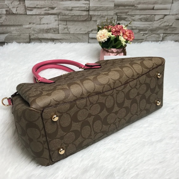 👜COACH SET🌺SAGE CARRYALL& WRISTLET - Picture 4 of 8